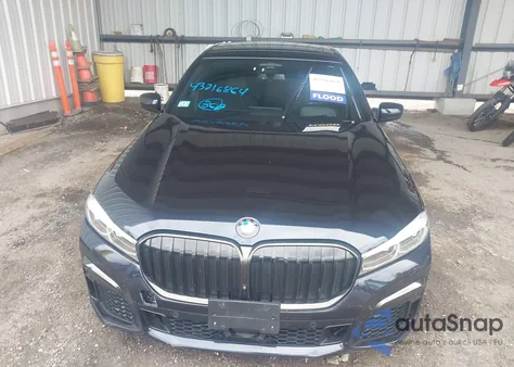 2022 BMW 750 I xDrive from USA, damaged, VIN WBA7U2C00NCG91224